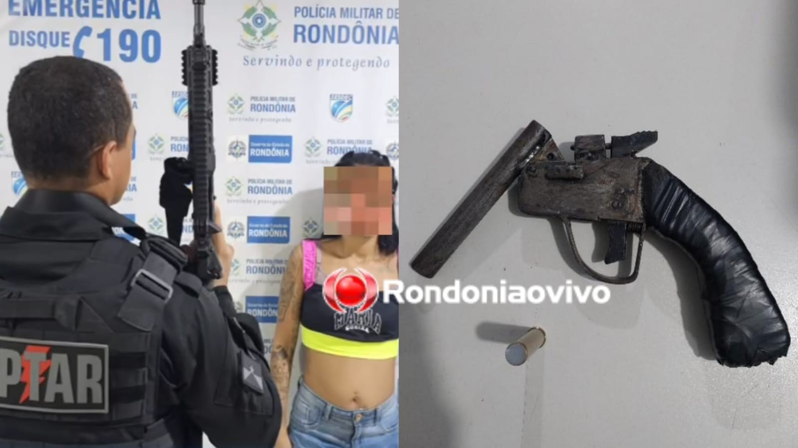 SOCIALISTA: Mulher foragida é presa com arma após ação do BPTAR na zona Leste