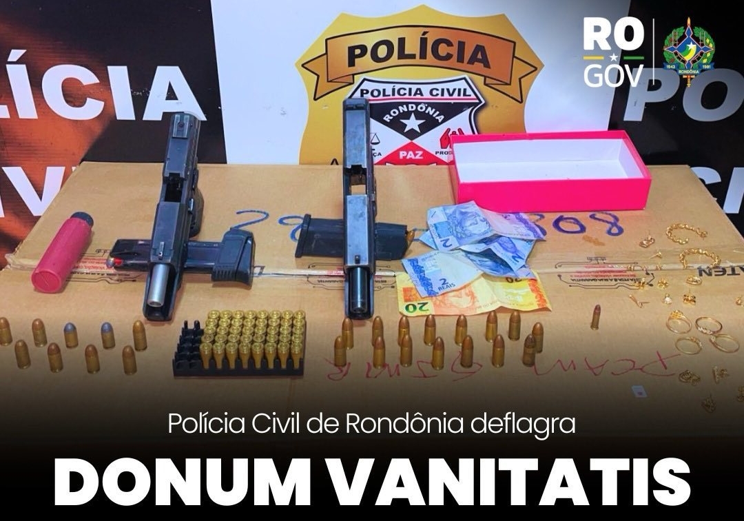 DONUM VANITATIS: PC deflagra operação e prende líder de facção criminosa