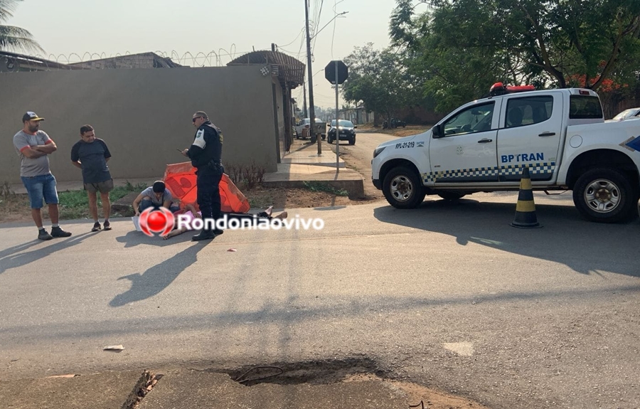 OMISSÃO: Mulher de 57 anos é atropelada e causador foge sem prestar socorro