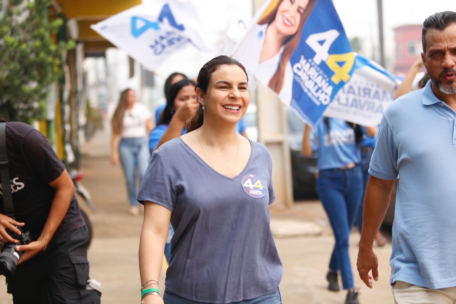 ELEIÇÕES 2024: Mariana Carvalho anuncia compromisso de interligar estradas em PVH