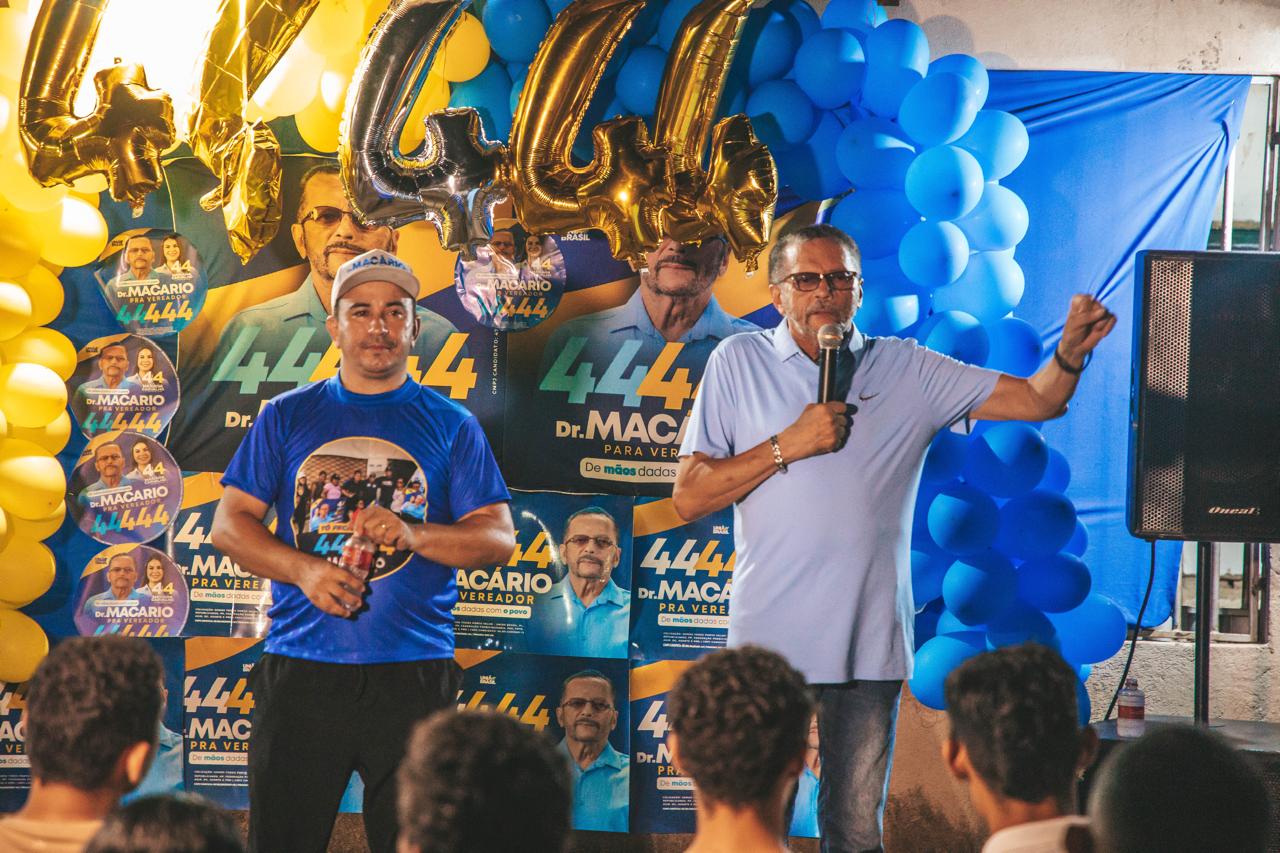 MACÁRIO BARROS: Vereador reúne grande apoio popular em encontro no bairro Areal