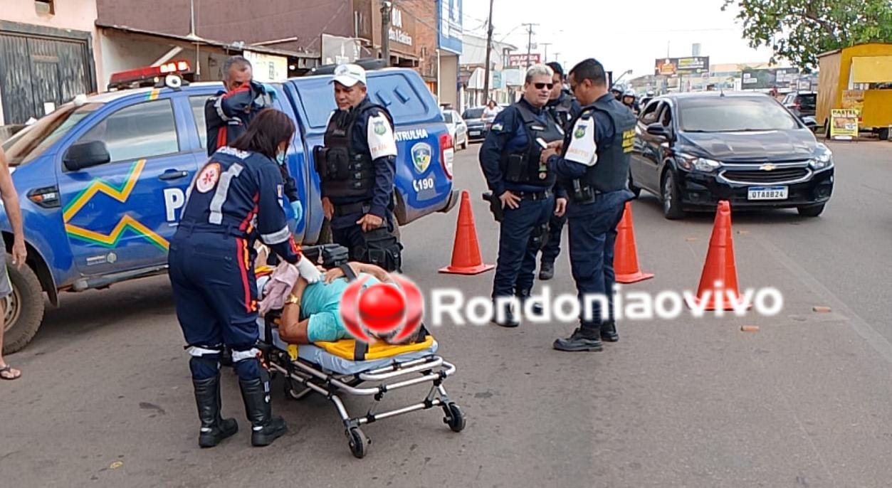 DE REPENTE: Ciclista de 63 anos sofre lesões após motorista abrir porta de carro