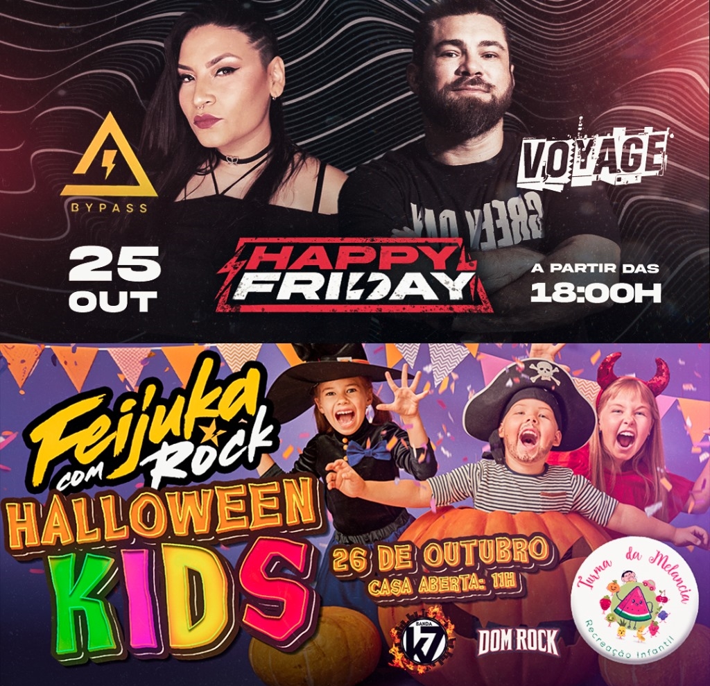 HALLOWEEN KIDS: Confira a agenda dessa semana no Grego Original