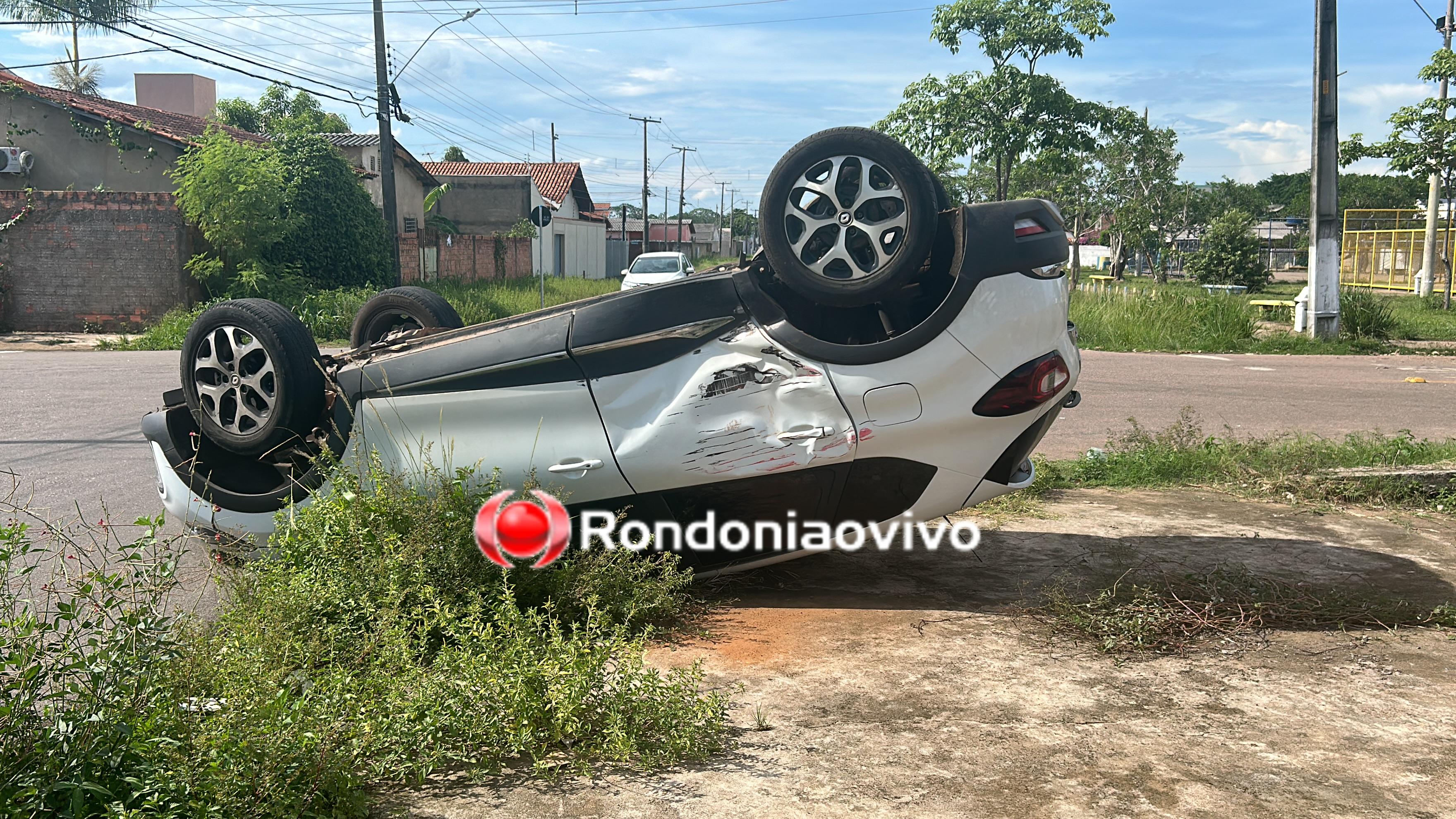 CAPOTAMENTO: Médica sofre acidente após motorista de caminhão avançar preferencial 