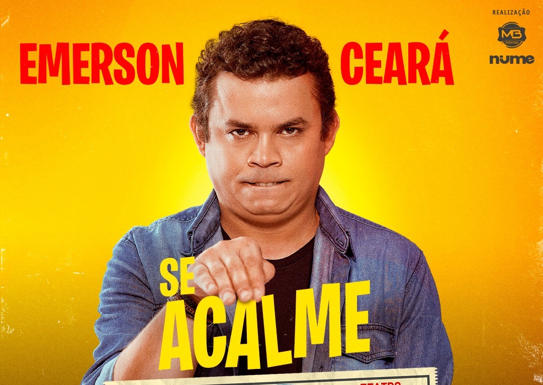 HUMOR: Concorra a ingressos para o novo show do humorista Emerson Ceará  