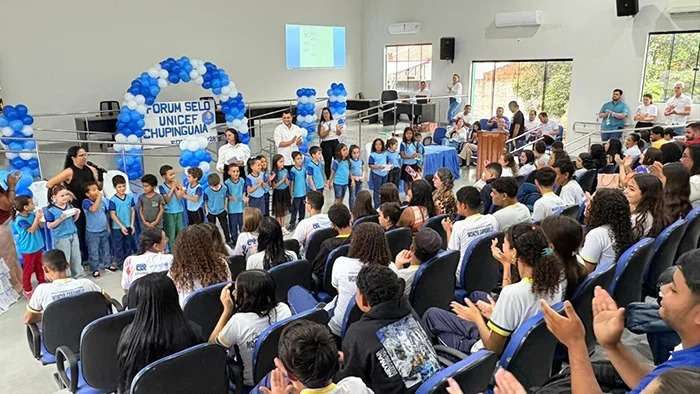 CHUPINGUAIA:  1° Fórum Municipal Selo UNICEF e Implantação do Fórum Municipal de Educação
