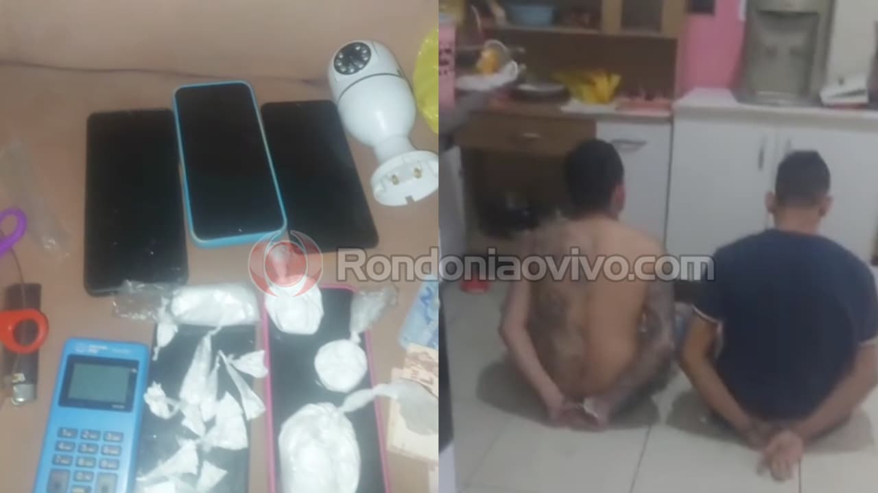 VÍDEO: Equipe do sargento Machado prende dupla e fecha boca de fumo