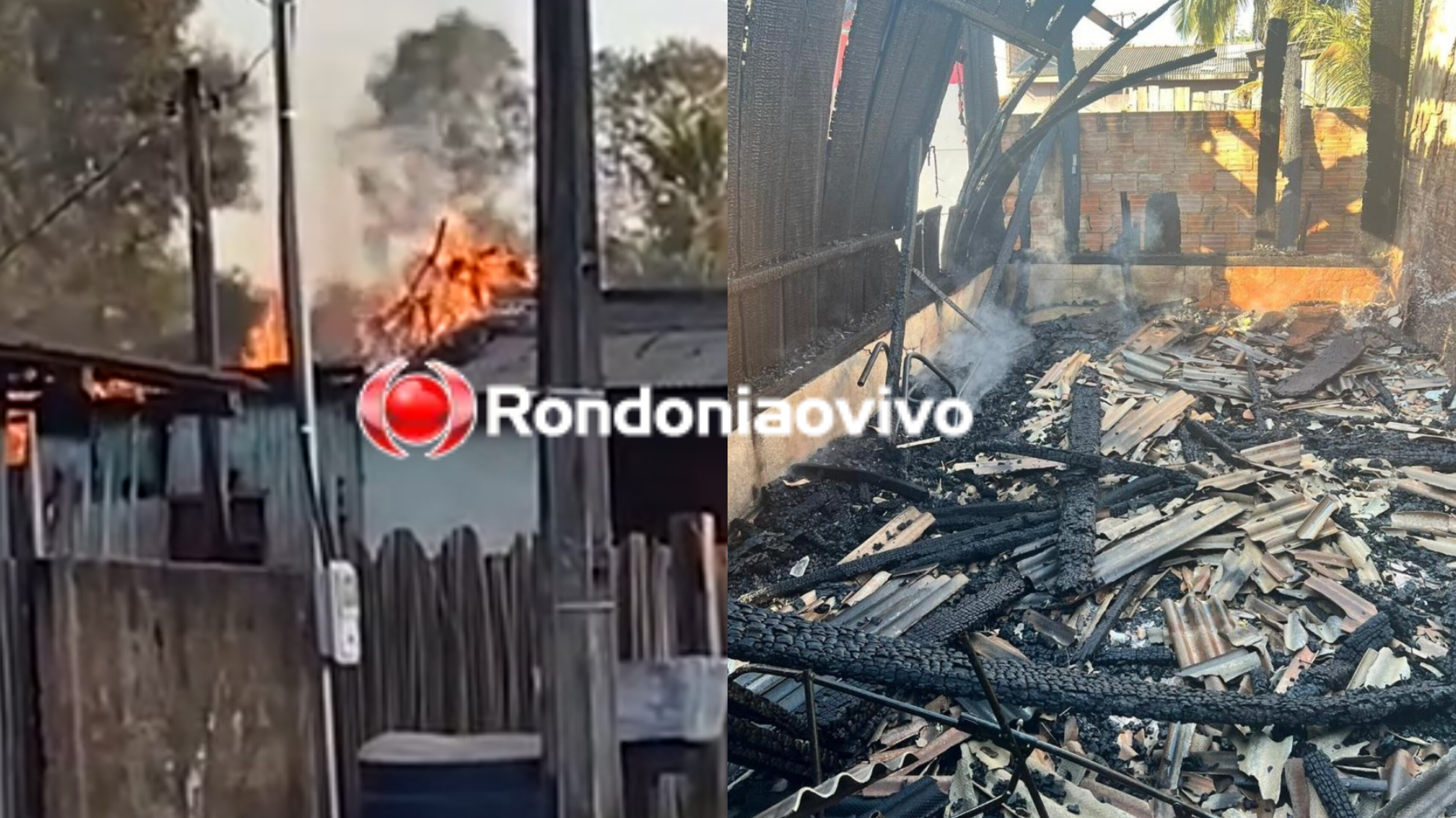 DESTRUIU TUDO: Homem é preso por colocar fogo em residência após discussão com a esposa 