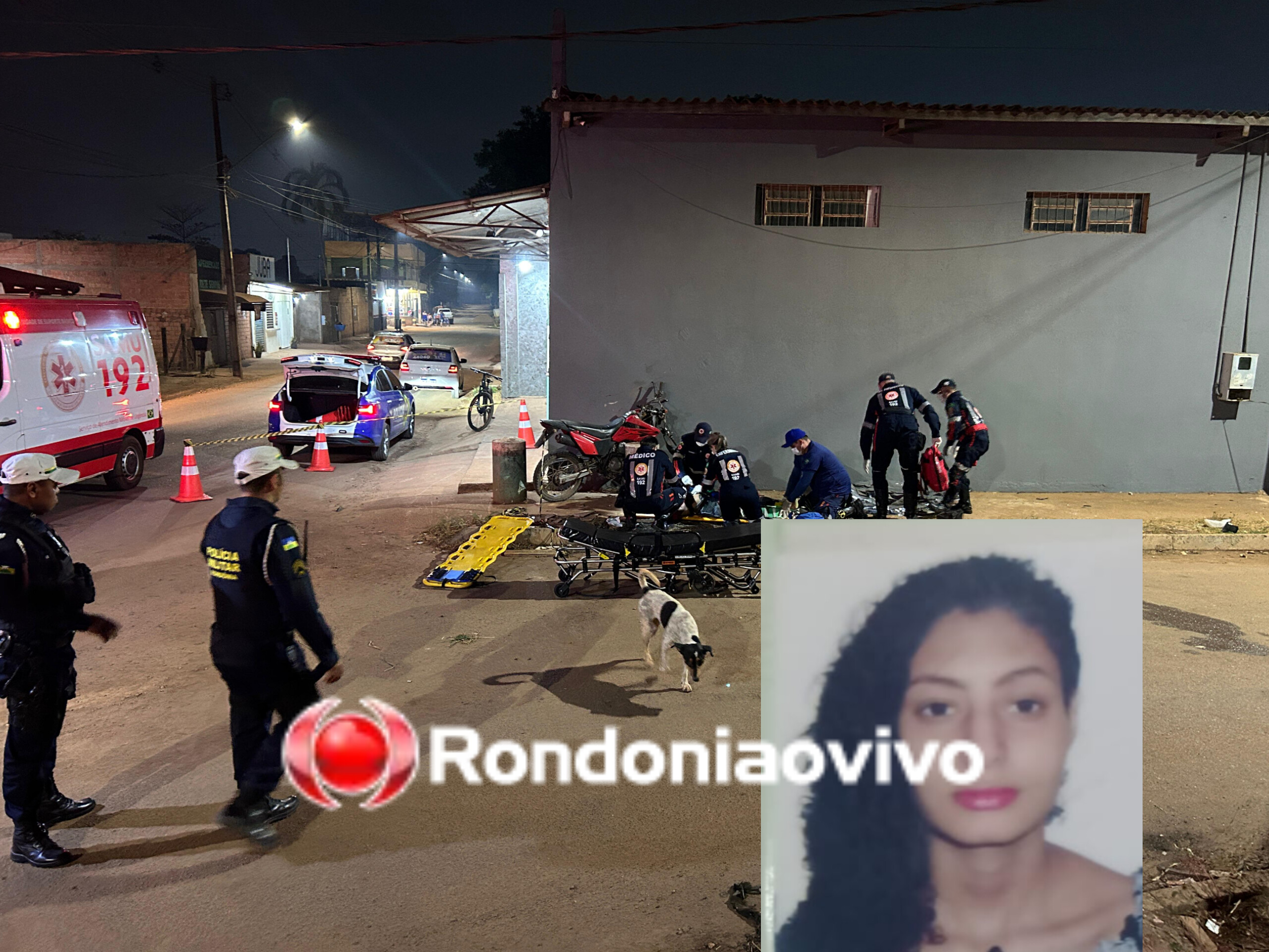 TINHA 19 ANOS: Identificada passageira de moto que morreu após colisão contra parede 