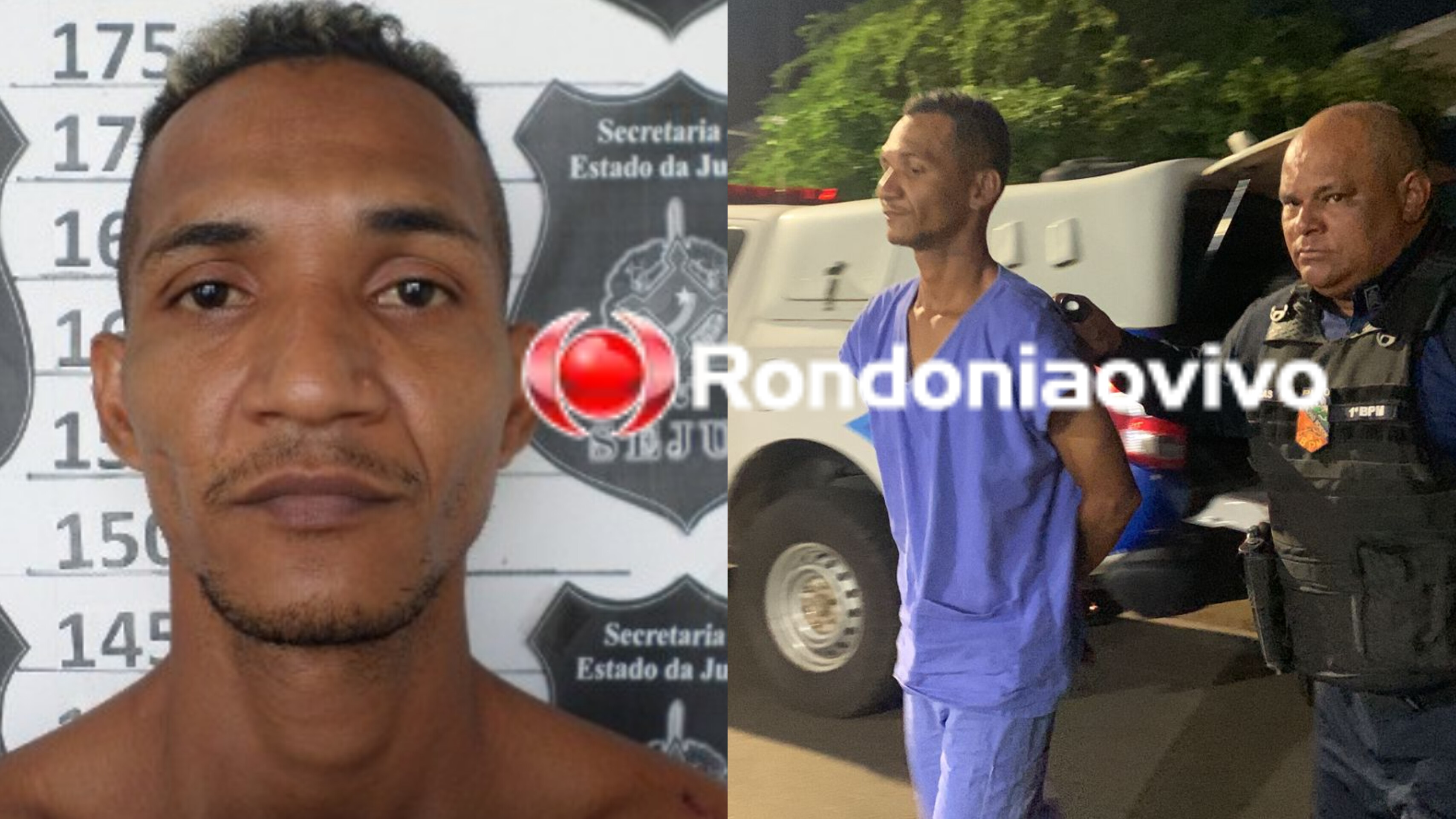 URGENTE: PM prende apenado que roubou arma de vigilante no Cemetron 