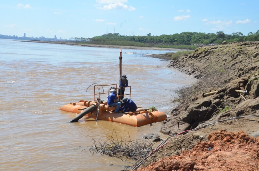 RISCO: Pescadores amadores atrapalham captação de água pela CAERD