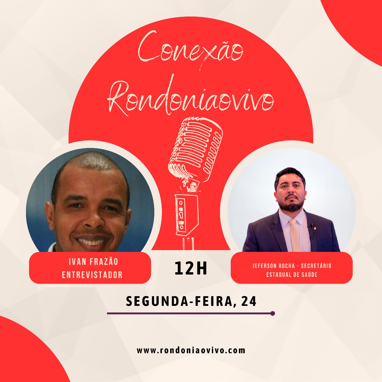 CONEXÃO RONDONIAOVIVO: Sec. Estadual de Saúde, Jefferson Rocha, faz balanço da Sesau