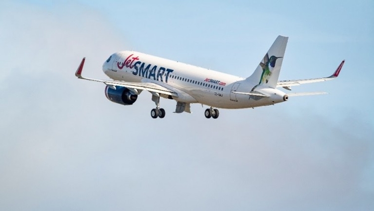 PROMOÇÃO: JetSMART celebra cinco anos com 8 milhões de passageiros transportados