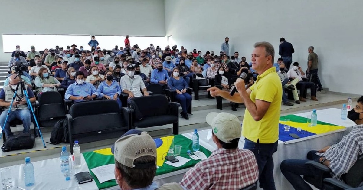 DESENVOLVIMENTO: Luizinho Goebel participa da cerimônia de abertura do projeto 'Integração Rural'