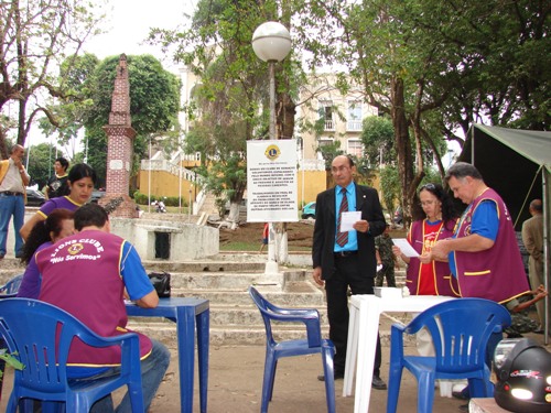 Lions Clube realiza ações de cidadania para comemorar 90 anos de atuação