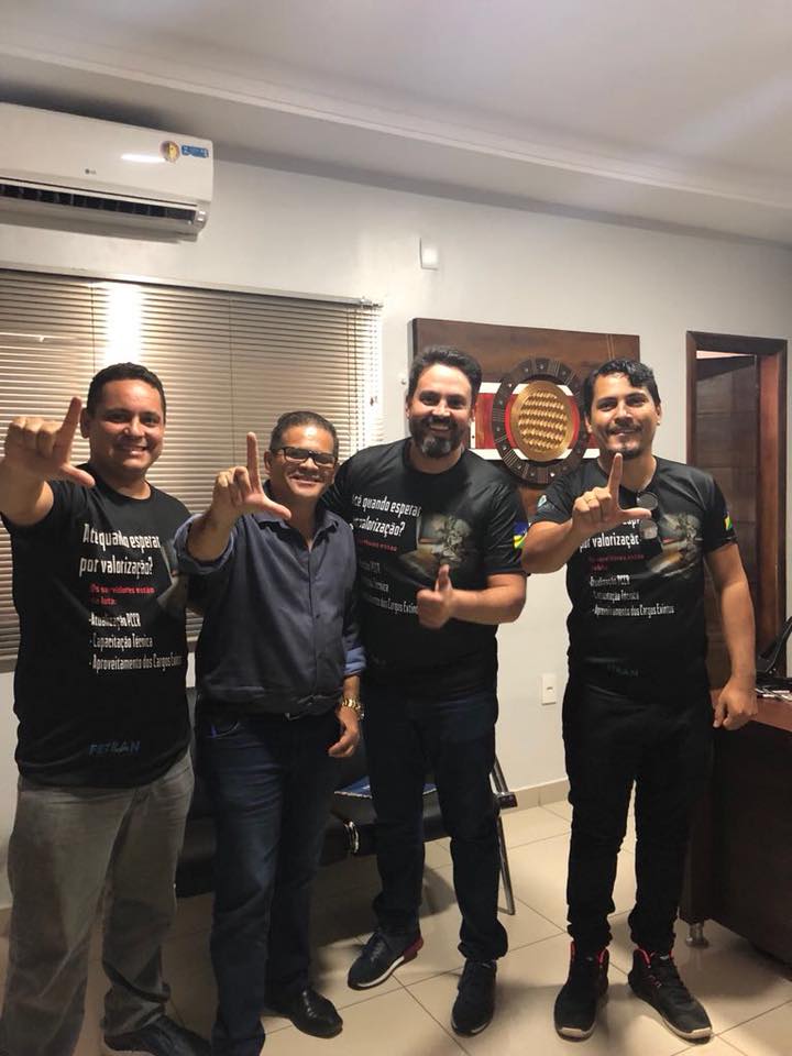 PROJETOS: Léo Moraes se reúne com representantes dos servidores públicos do Detran