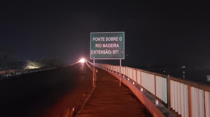 DNIT: Nazif solicita recuperação e iluminação da ponte do rio Madeira