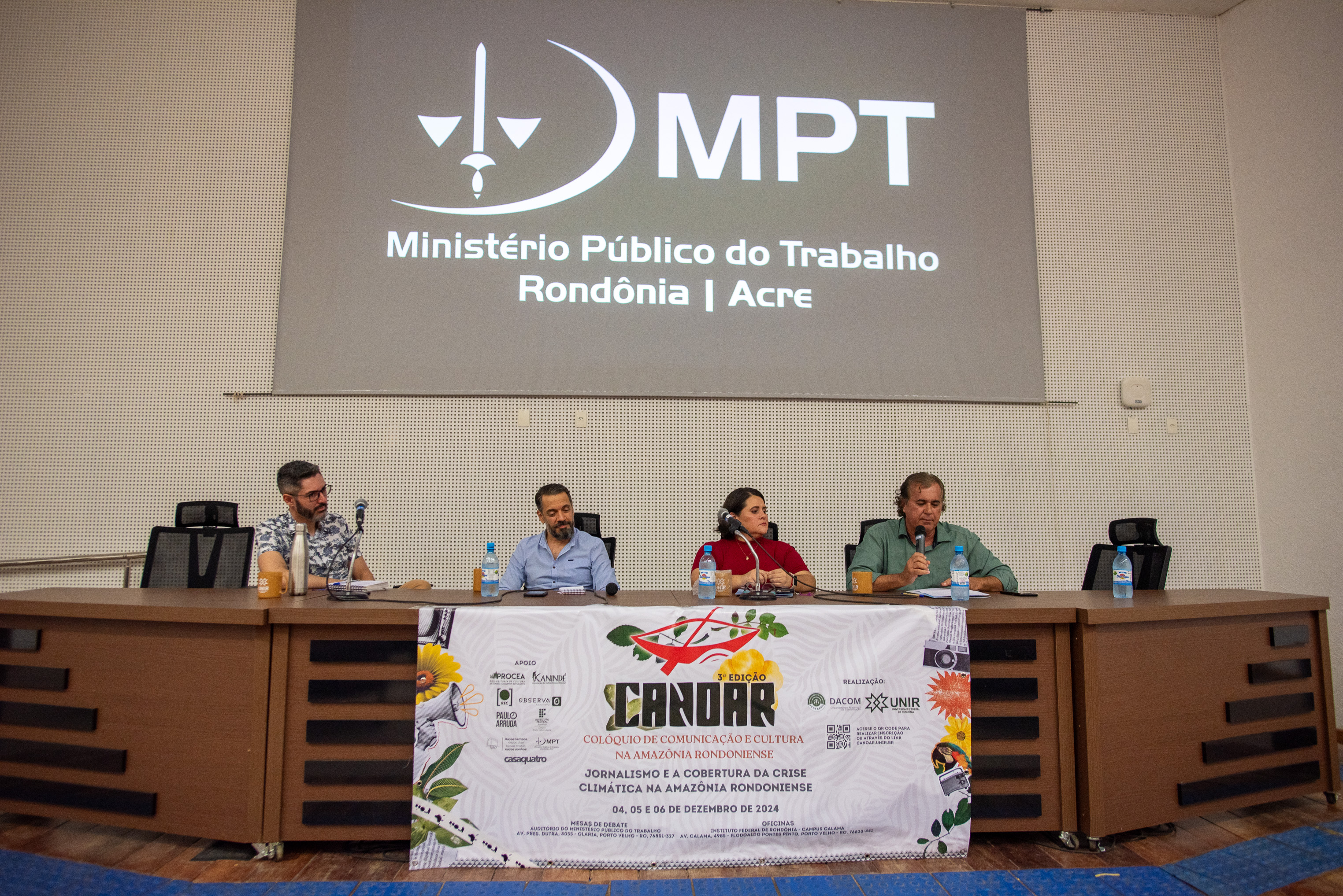 CANOAR: Terceira edição de evento da UNIR abre debate entre alunos e profissionais de Jornalismo