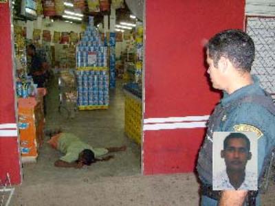 Roraima - Vendedor reage a assalto e é morto em porta de supermercado