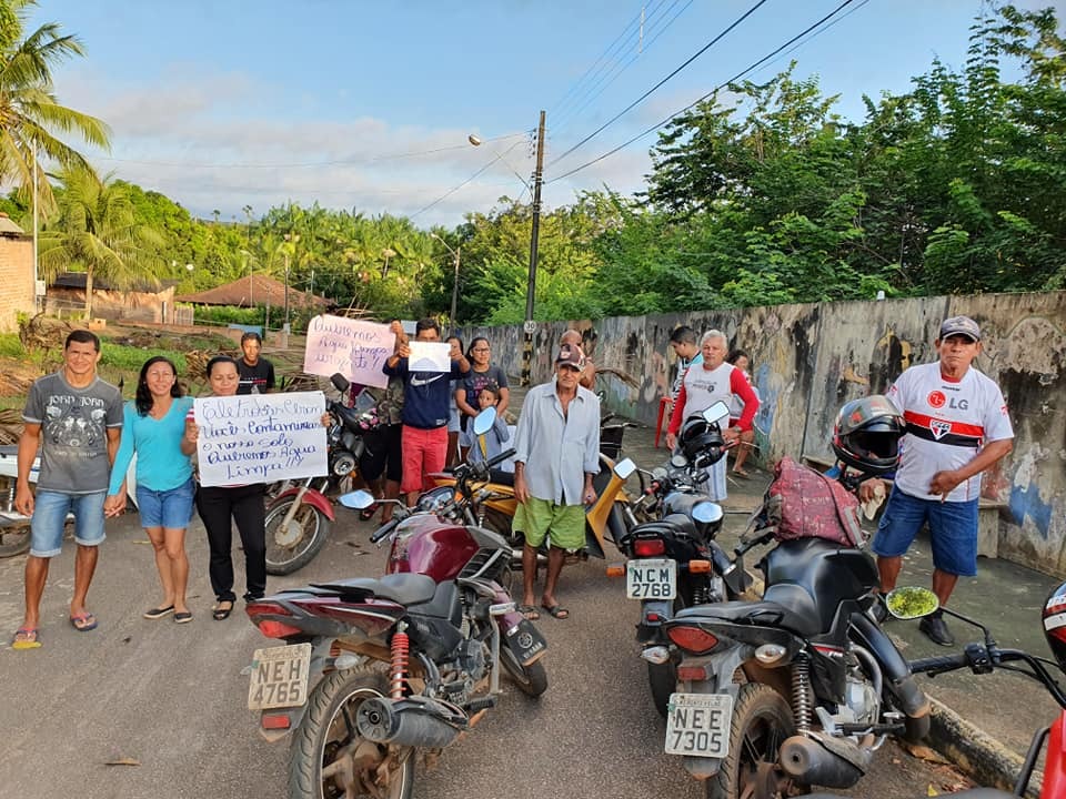 CONTAMINAÇÃO: Moradores do Nacional bloqueiam entrada da Eletrobras na capital