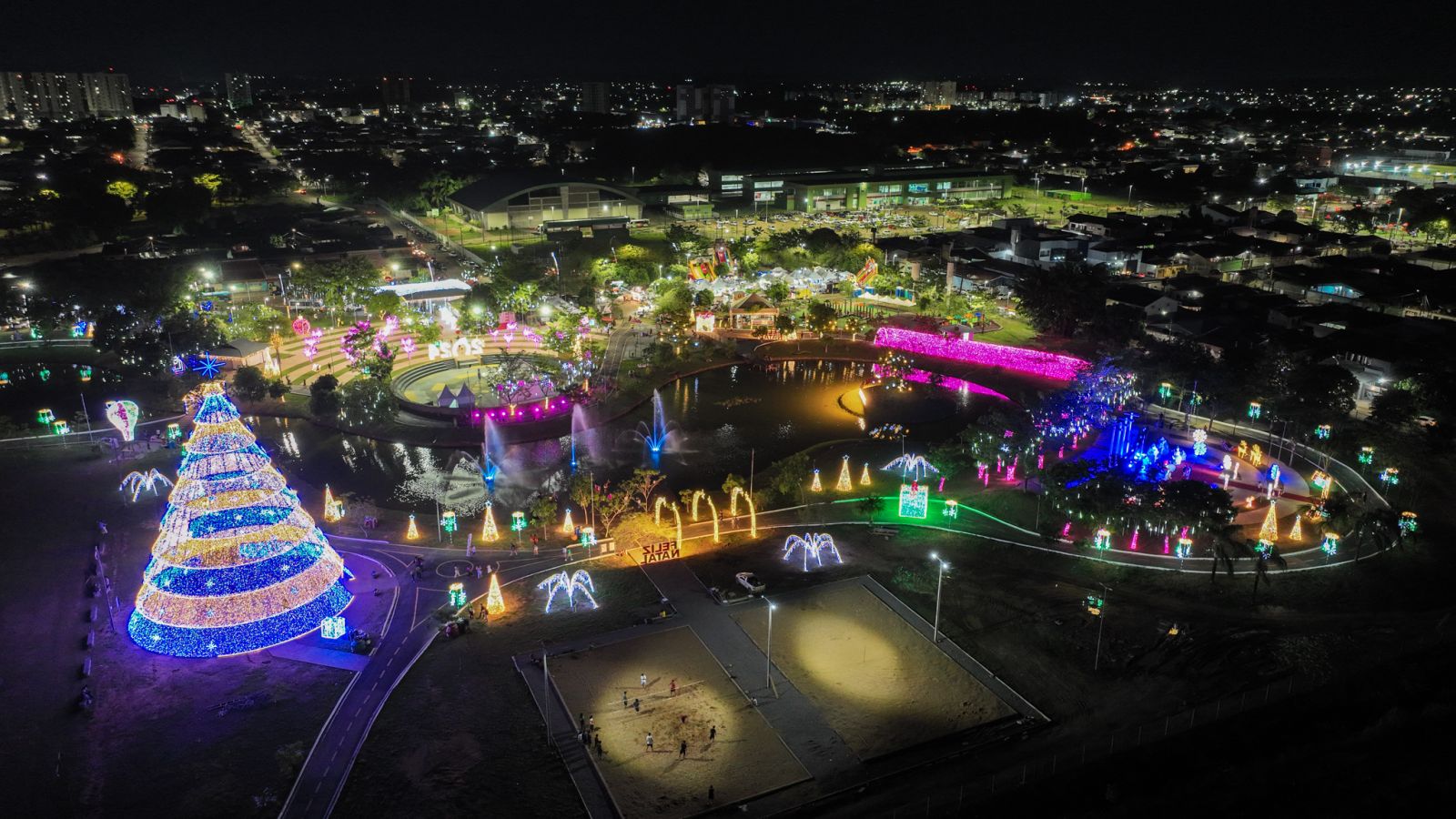 NATAL PORTO LUZ: Casa do Papai Noel será novidade no cenário do Parque da Cidade em PVH