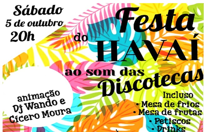 'Baile do Havaí' ao som das discotecas na ALASS 5º BEC