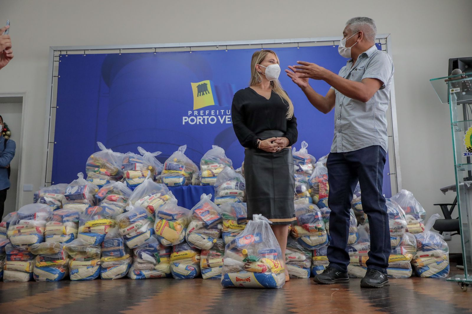 PRIMEIRA-DAMA: Mil famílias de Porto Velho receberão cestas básicas entregues por Ieda Chaves