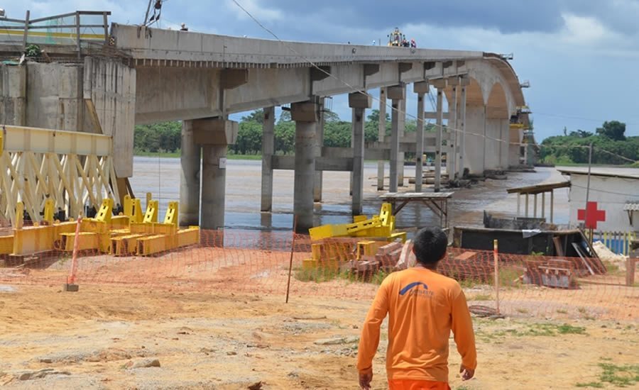 FIM DAS BALSAS: Ministro garante ponte sobre o Rio Madeira como obra prioritária para 2019