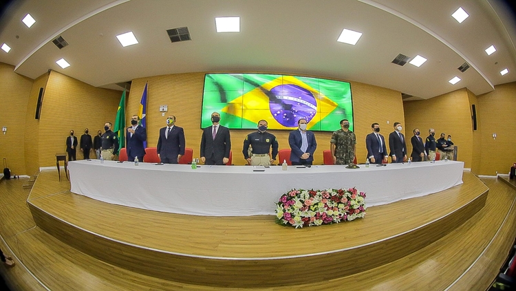 PRESIDENTE DA ALE: Alex Redano prestigia a posse do novo superintendente da PRF em Rondônia