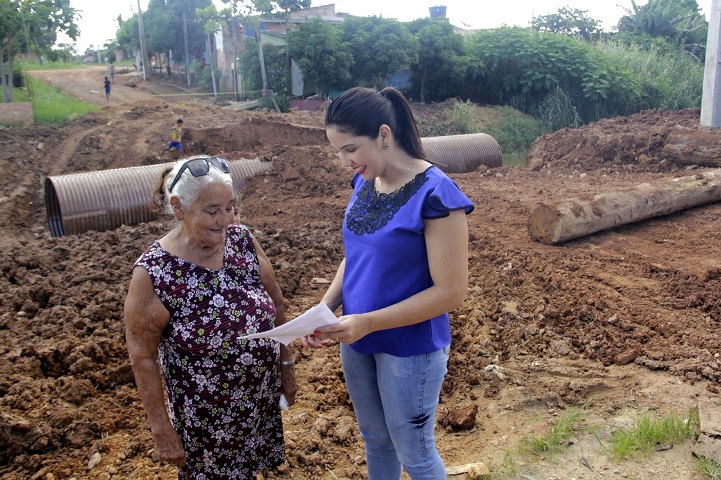 Bueiro é recuperado na Bandonion após pedido de Cristiane Lopes