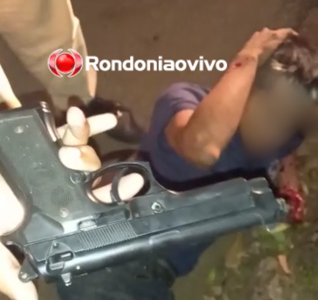 CORRETIVO: Criminoso é espancado por populares após roubar mulher 