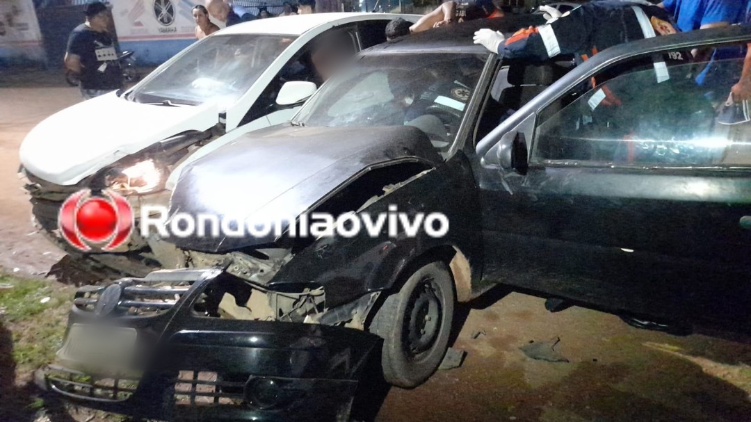 IMPRUDÊNCIA: Enfermeira e criança ficam lesionadas após colisão entre carros 