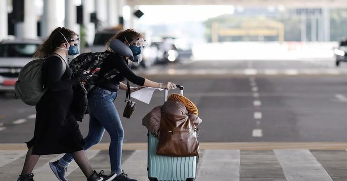 A PARTIR DE SÁBADO: Não vacinados que chegarem ao Brasil terão que cumprir quarentena