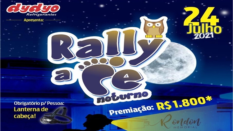 EM PORTO VELHO: Monte sua Equipe e participe do Rally a Pé Noturno na saída da lua cheia