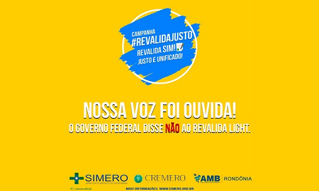 SIMERO: Presidente Jair Bolsonaro veta Revalida feito por faculdades particulares