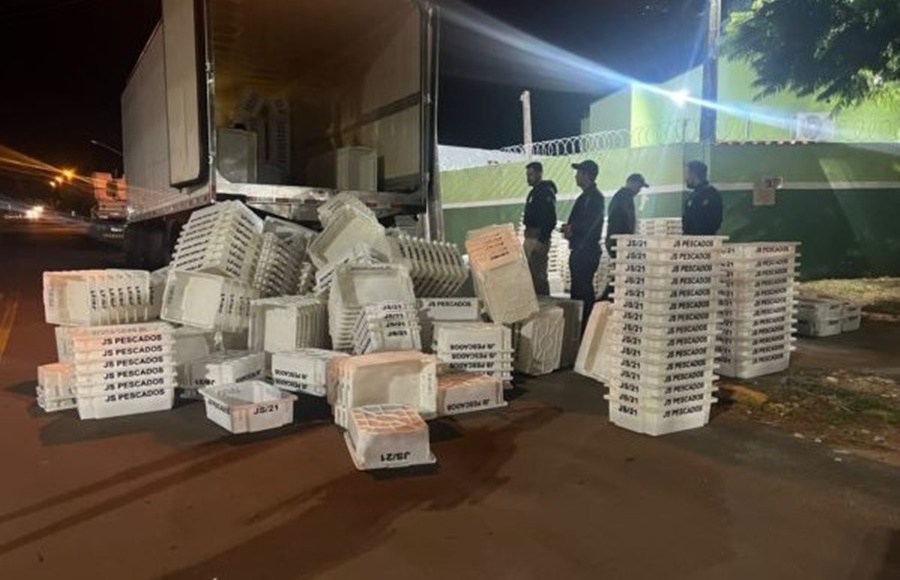 OPERAÇÃO: Caminhão com 322 Kg de maconha é de empresa de senador