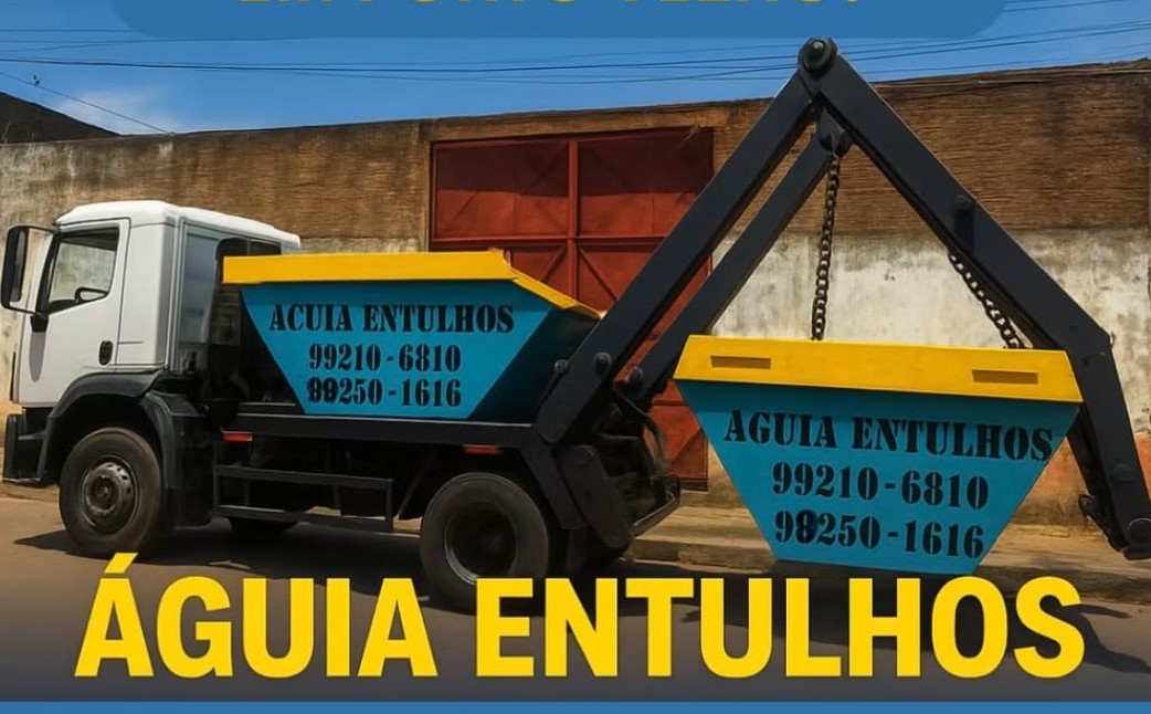 PROMOÇÃO: Águia Entulhos premia leitor com Disk Caçamba; participe