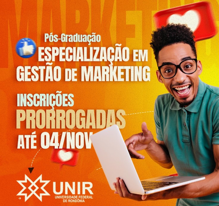 UNIR: Prorrogadas inscrições para especialização em Gestão de Marketing