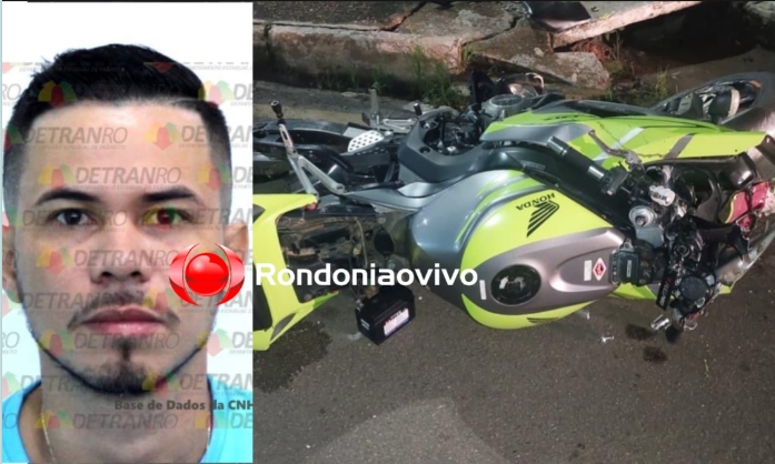 NÃO SUPORTOU: Morre condutor de CB1000 vítima de grave acidente no Centro