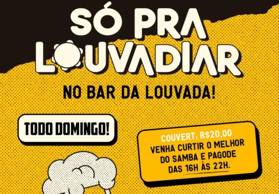 EVENTO: 1ª edição do 'Só pra Louvadiar' agita o retorno do Bar da Louvada