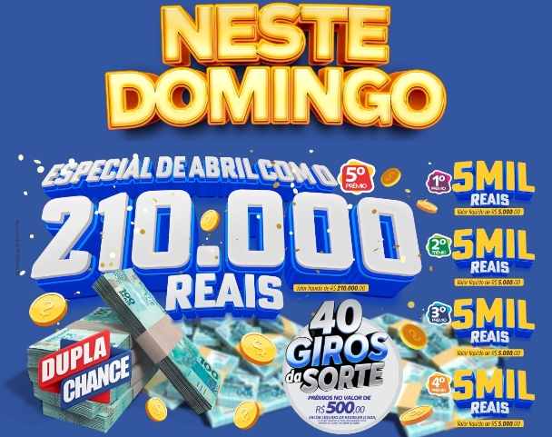 ESPECIAL: RondonCAP com 210 mil reais no 5º Prêmio e dupla chance de ganhar