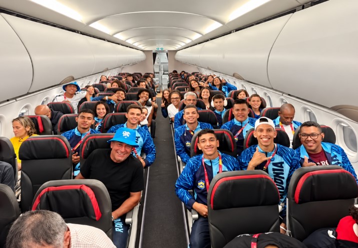 JOGOS DA JUVENTUDE: Rondônia embarca com 197 integrantes para competição nacional