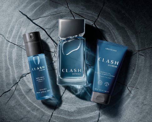 A FORÇA MÁXIMA DO FRESCOR: O Boticário apresenta Clash Extreme, com blend aromático mais concentrado 