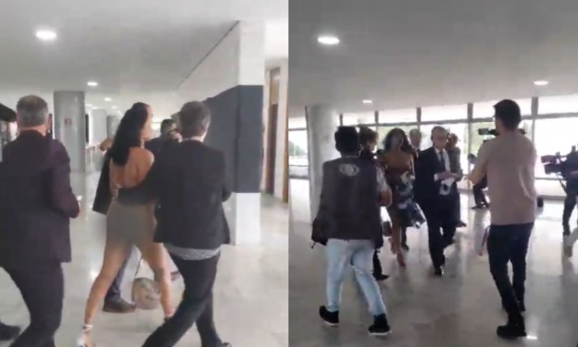 ATENTADO AO PUDOR: Mulher tira a roupa no Planalto e tenta falar com Lula