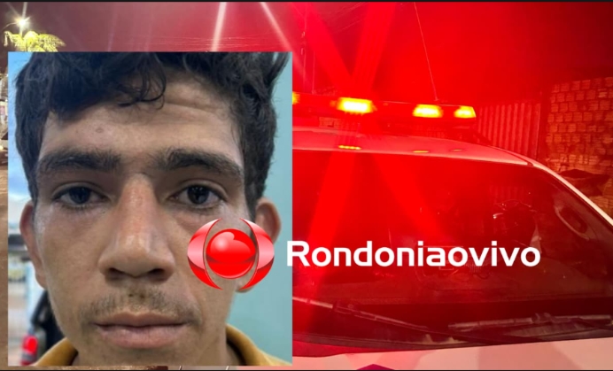 VULGO 'IOGURTE': Foragido do Amazonas é preso em beco na capital de Rondônia 