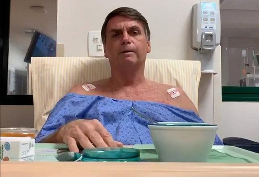 EX-PRESIDENTE: Bolsonaro é internado nos Estados Unidos após sentir dores no abdomen