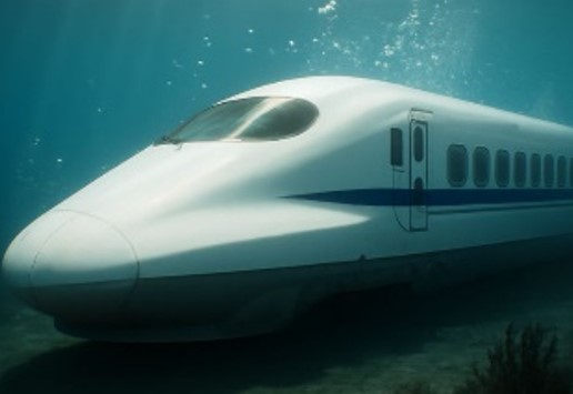 250 KM/HORA: Trem-bala submarino promete cruzar continentes em alta velocidade