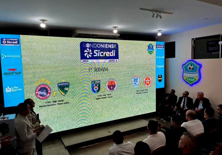 RONDONIENSE 2026: Divulgada primeiras partidas do Rondoniense Série A