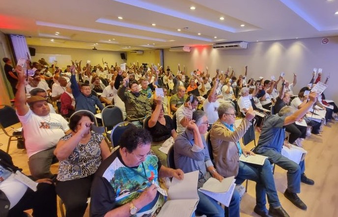 DEBATES: Segundo dia do XIX Contrasef aprecia propostas de mudança no estatuto do Sindsef