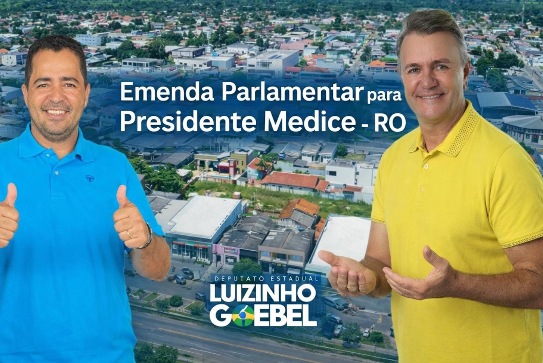 LUIZINHO GOEBEL: Deputado viabiliza recursos para transformar a saúde em Presidente Médici